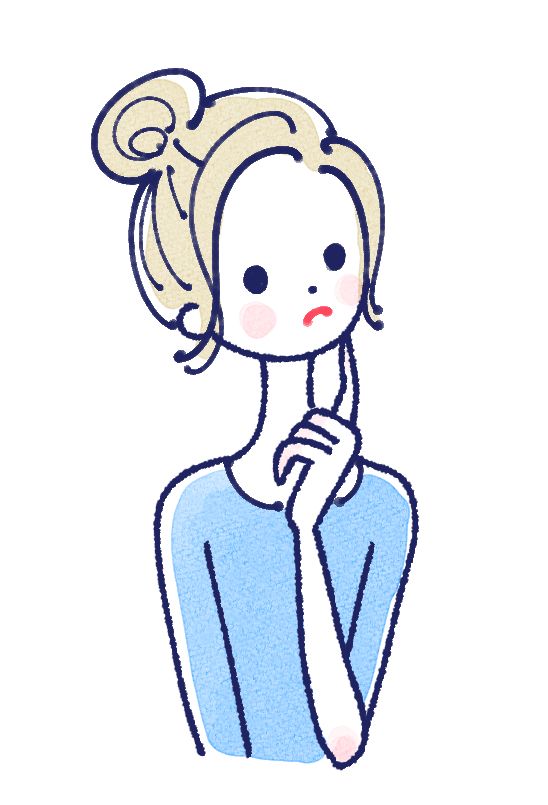 お金の悩みを抱える方をイメージしたイラスト